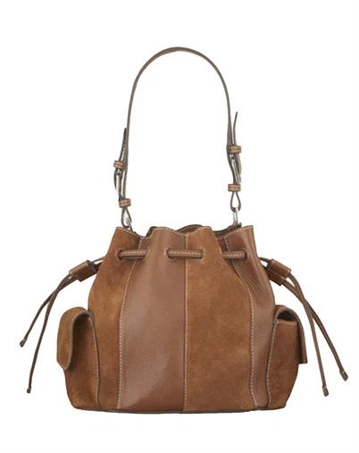 Beck Söndergaard - Mixel Bucket Small Taske - Cognac Brown